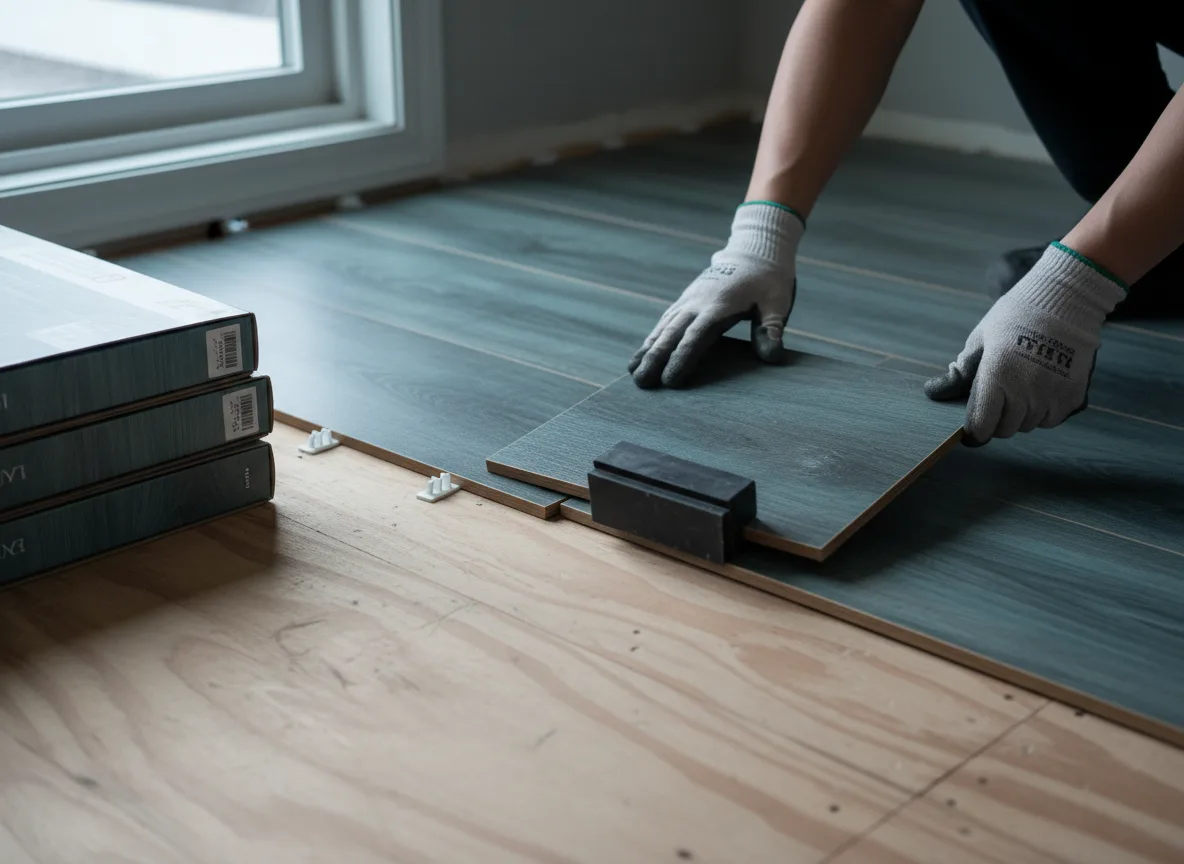 Luxury Vinyl Plank Installation company in Badger, CA